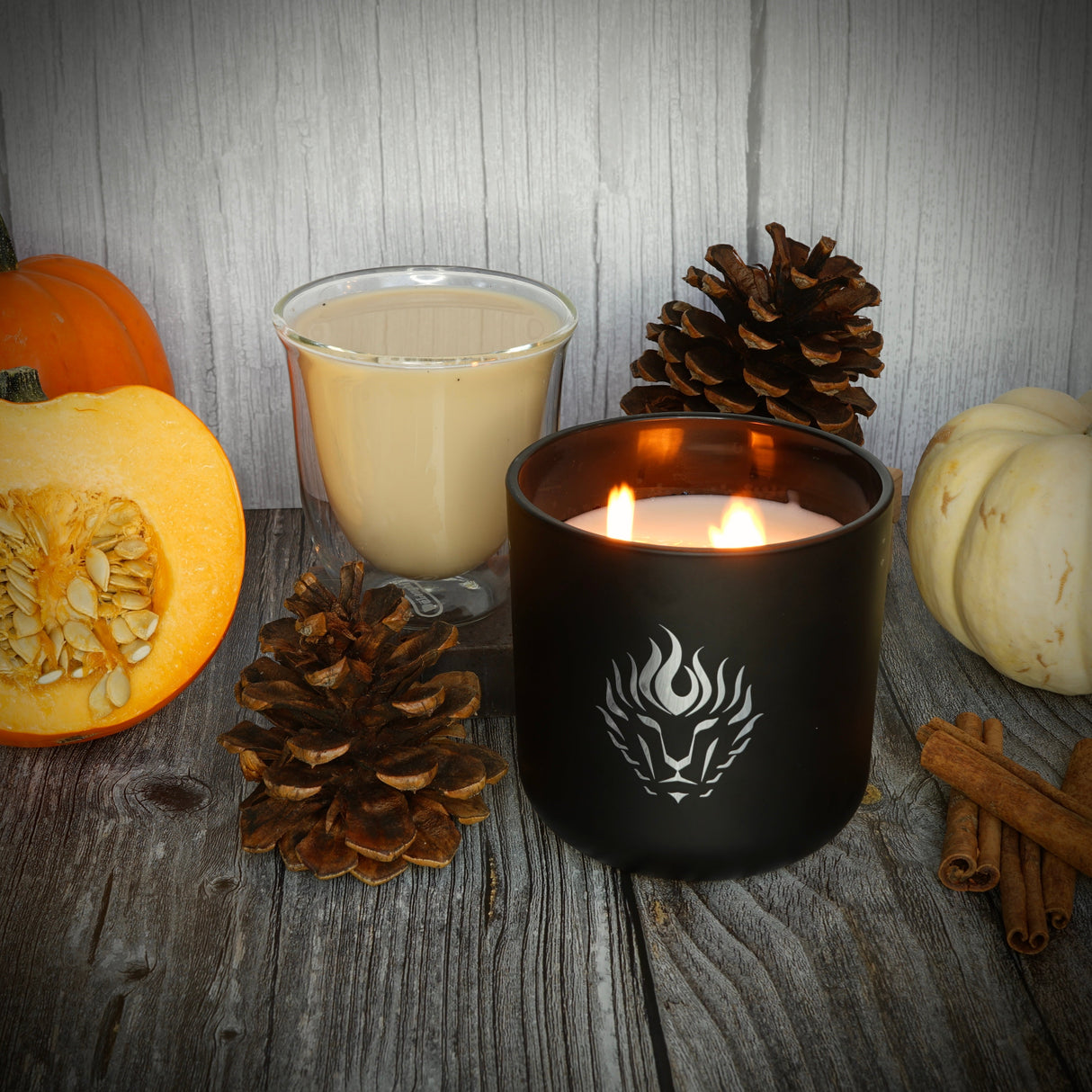 Pumpkin Chai Candle from The Lion's Den Candle Company