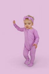FOREVER LILAC RIB DREAM ROMPER from DREAM BIG LITTLE CO