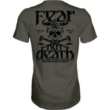FEAR NOT DEATH, VIKING WARRIOR MEN'S T-SHIRT From Combat Iron Apparel