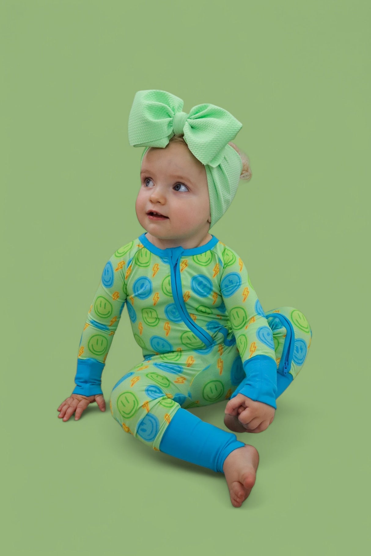 NEON SMILES DREAM ROMPER from DREAM BIG LITTLE CO