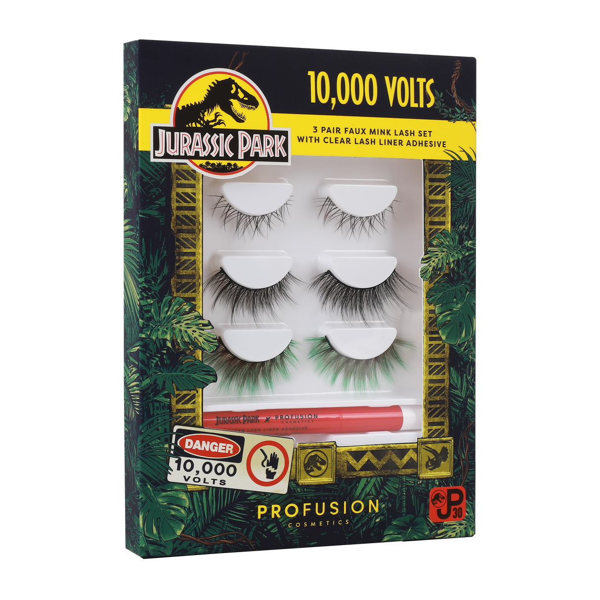 Jurassic Park | 10,000 Volts Faux Mink Lash Set from Profusion Cosmetics