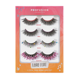 It's a Vibe | Lash Fest 4-pair Lash Set from Profusion Cosmetics