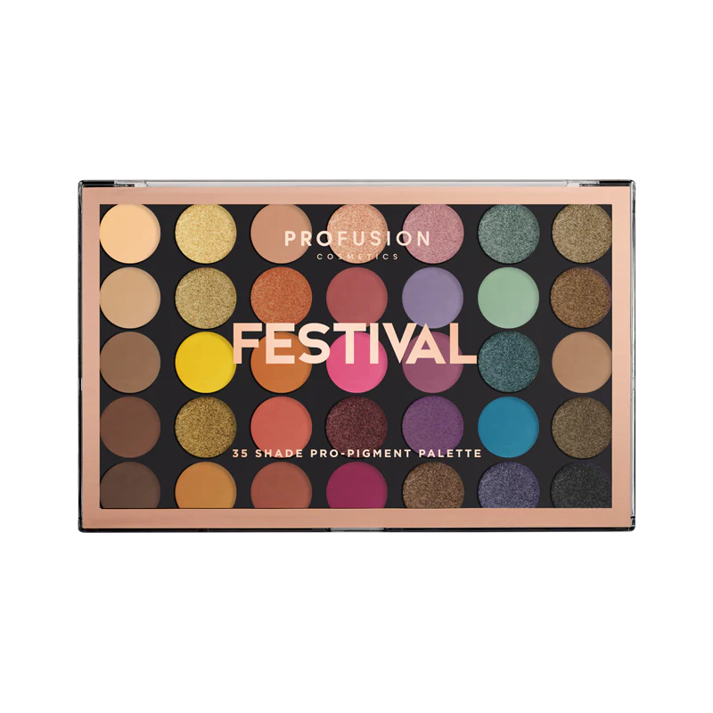 Festival 35-Shade Palette from Profusion Cosmetics