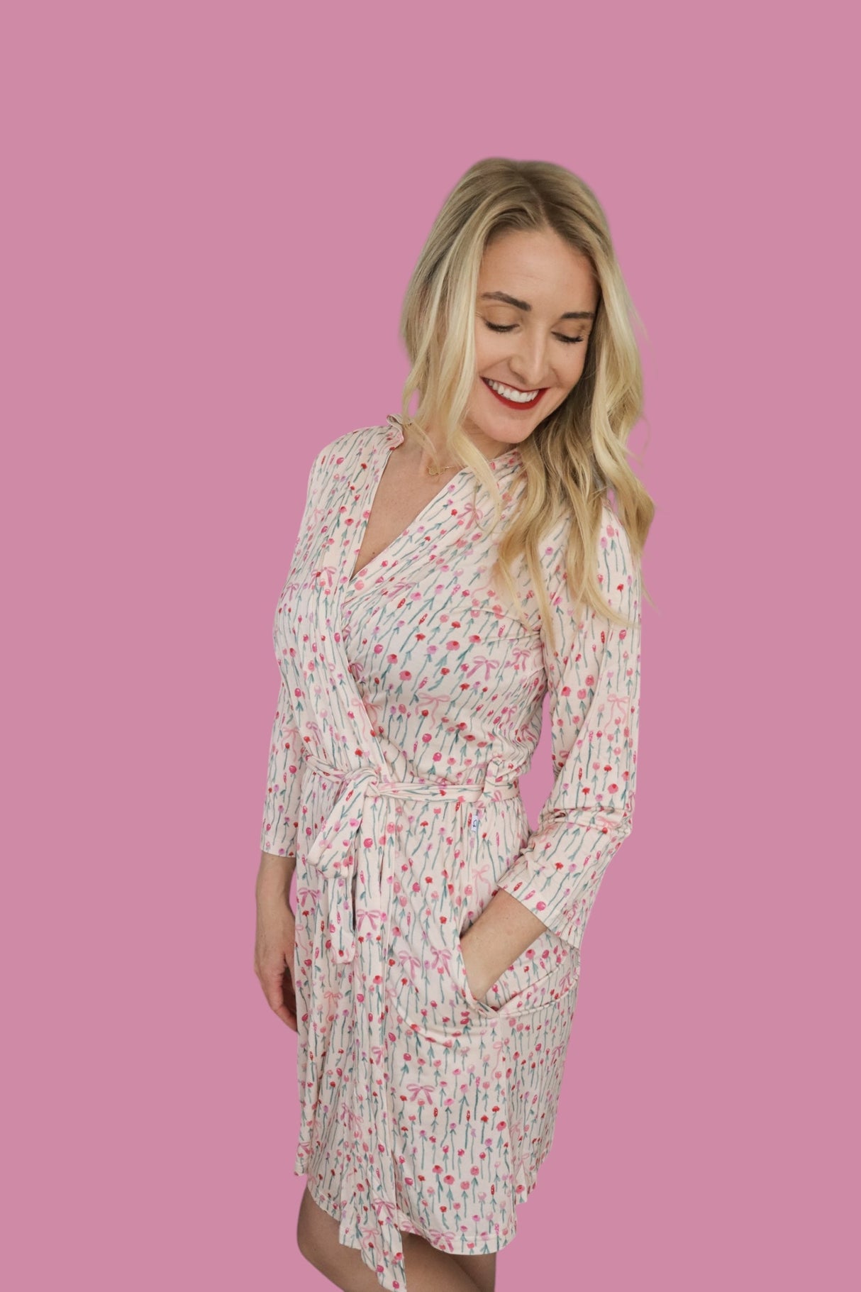 BLOOMS & BOWS Women's Dream Robe from DREAM BIG LITTLE CO
