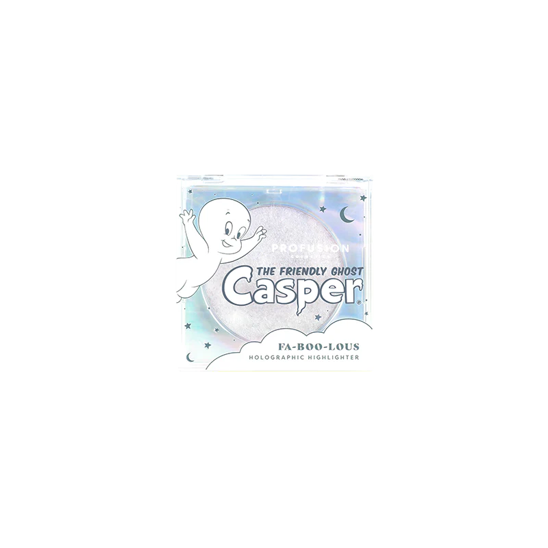 Casper the Friendly Ghost | Fa-Boo-Lous Holographic Highlighter from Profusion Cosmetics