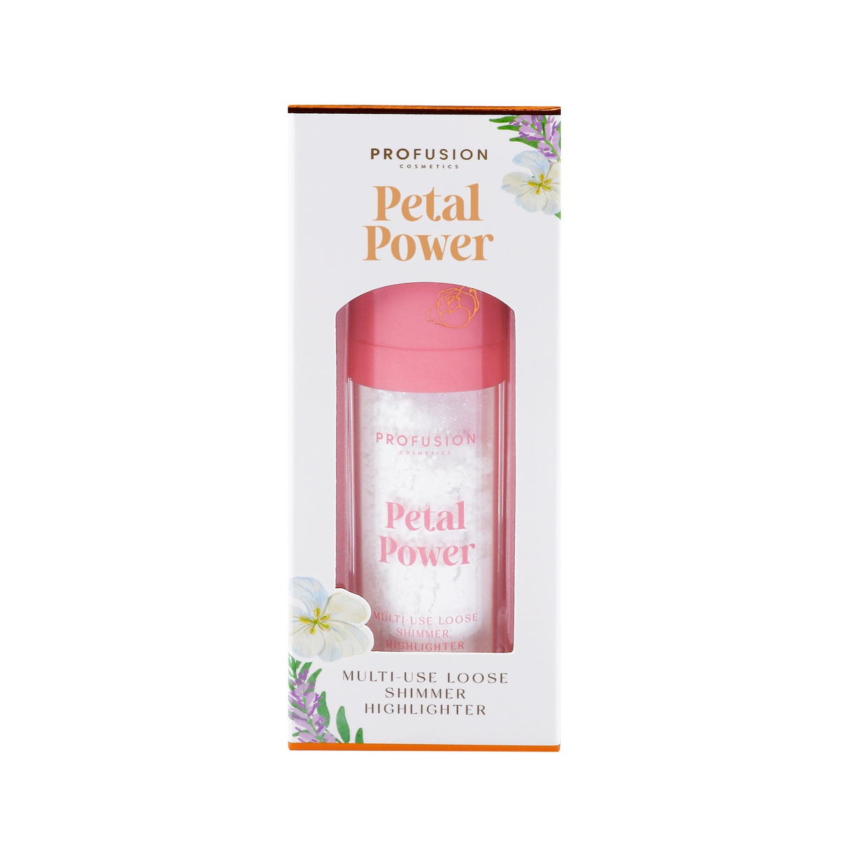 Petal Perfect |Petal Power Multi-Use Loose Shimmer Highlighter from Profusion Cosmetics