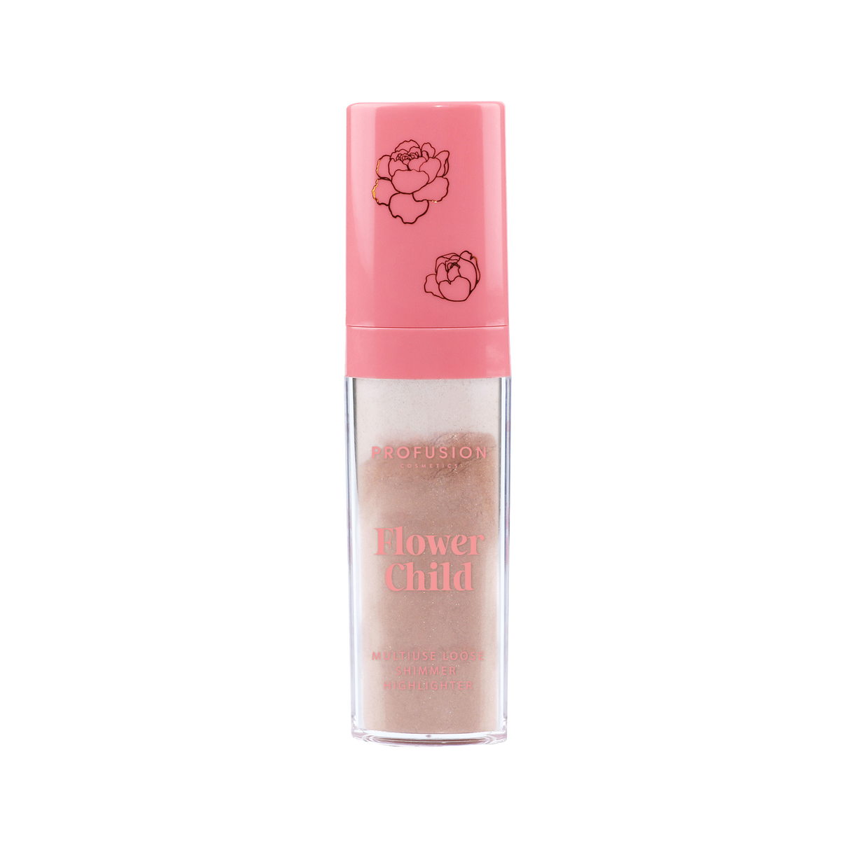 Petal Perfect |Flower Child Multi-Use Loose Shimmer Highlighter from Profusion Cosmetics