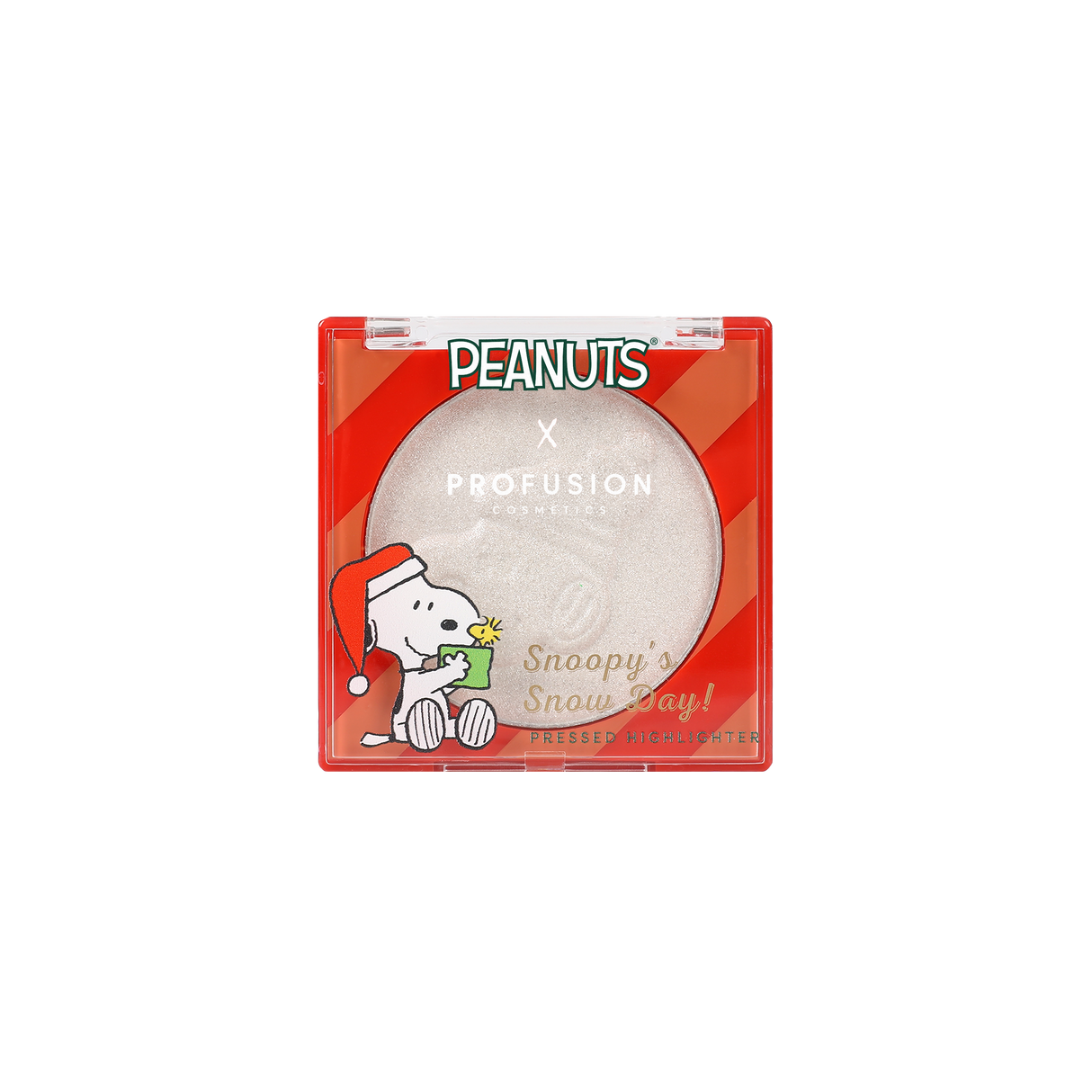 Peanuts Holiday | Snoopy's Snow Day Pressed Highlighter from Profusion Cosmetics