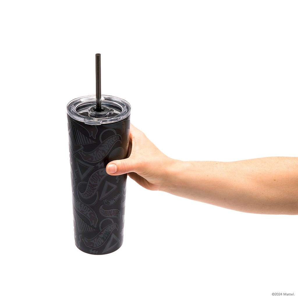 Hot Wheels™ Finish Line Tumbler - 24 oz from Dragon Glassware