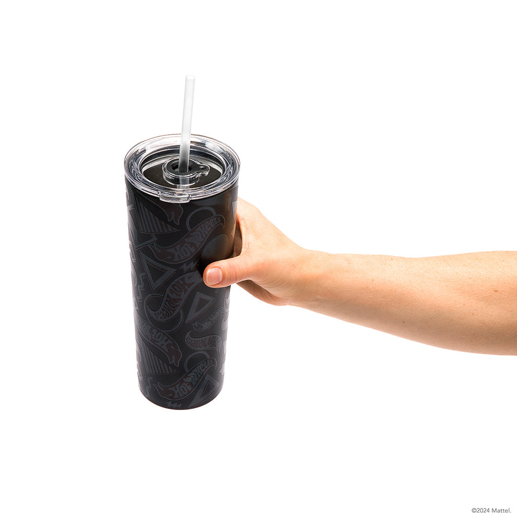 Hot Wheels™ Finish Line Tumbler - 24 oz from Dragon Glassware