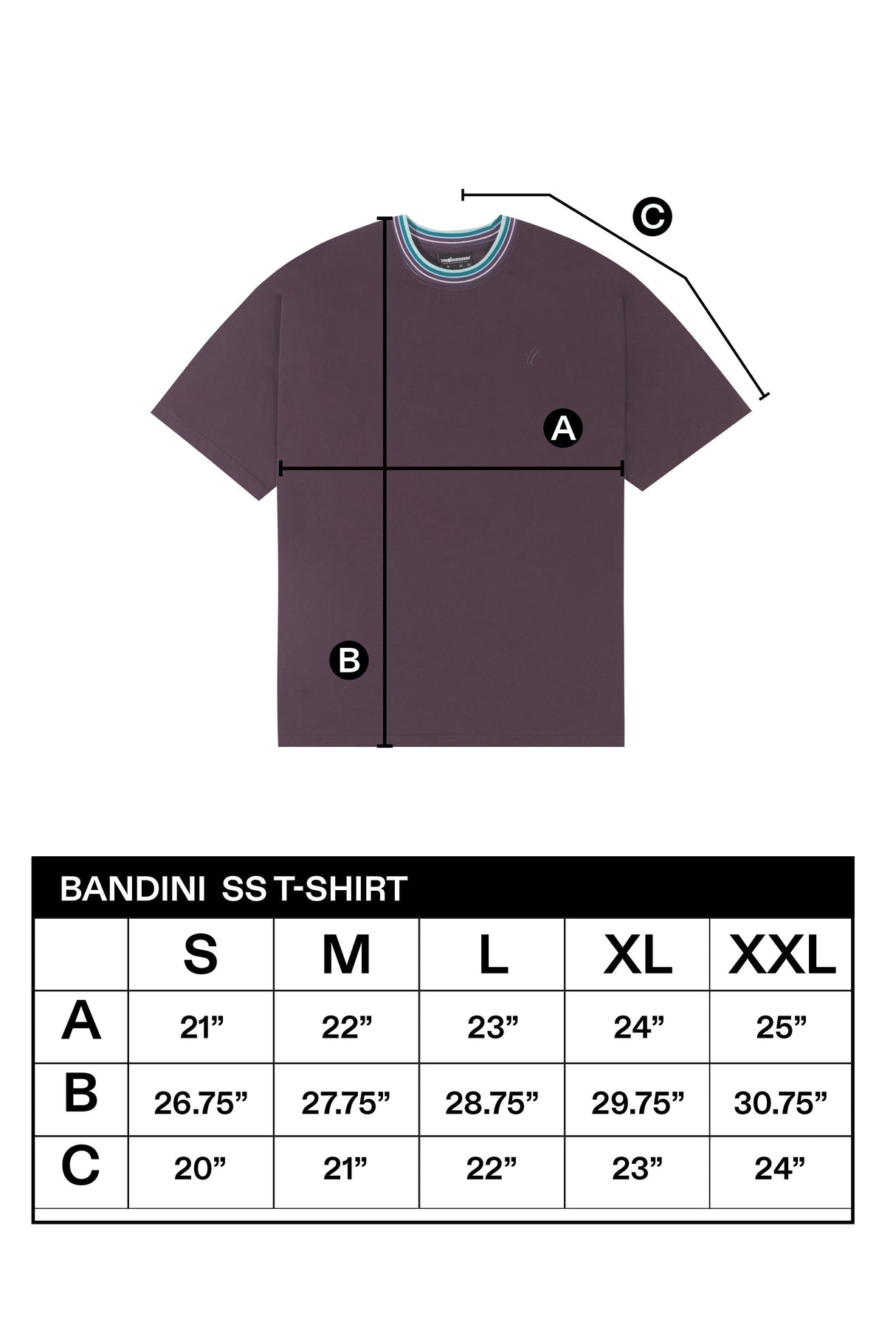 Bandini T-Shirt from The Hundreds