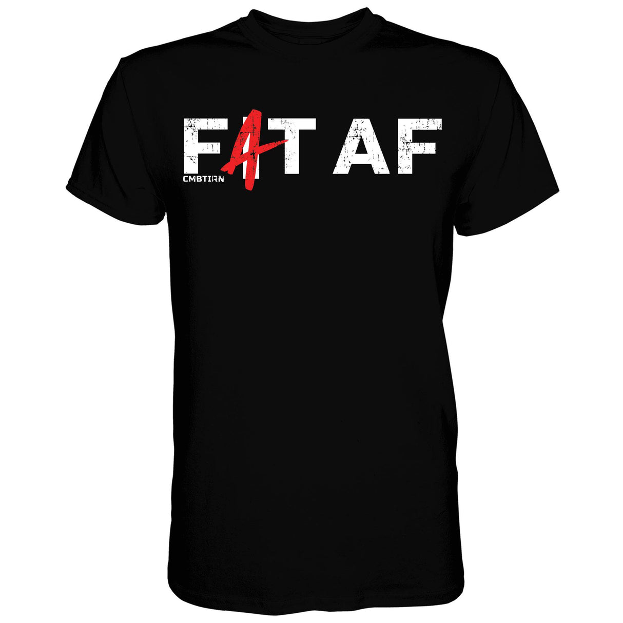 Fat [Fit] AF Men's T-Shirt From Combat Iron Apparel
