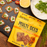 Cheeze-Pleaze Multi Seed Crackers (6-pack) from Flackers