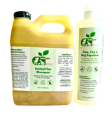 FLEA-X KIT: Flea Shampoo, Flea Tick Bug Repellent from ReNewedPet