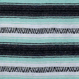 Mint & Grey Mexican Falsa Yoga Blanket From West Path