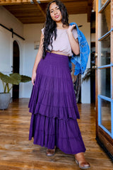 Flutter Skirt From Cotton Flower Clothing