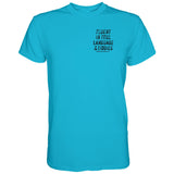 Fluent In Foul Language and Tiddies Men's T-Shirt From Combat Iron Apparel