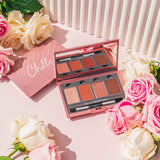 chella + velabeauty blushing rose eyeshadow palette from Chella