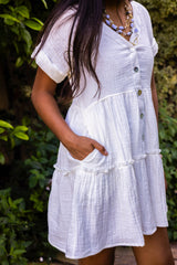 Sunflower Dress From Cotton Flower Clothing