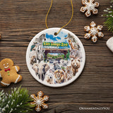 Artistic San Diego Zoo Classic Handcrafted Ornament, California State Ceramic Souvenir and Tree Decor from OrnamentallyYou