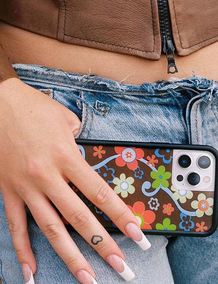 Far Out Floral iPhone Case from Wildflower Cases
