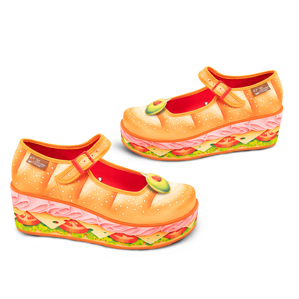 Chocolaticas® Footlong Women's Mary Jane Platform from Hot Chocolate Design