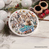 Artistic San Diego Zoo Classic Handcrafted Ornament, California State Ceramic Souvenir and Tree Decor from OrnamentallyYou