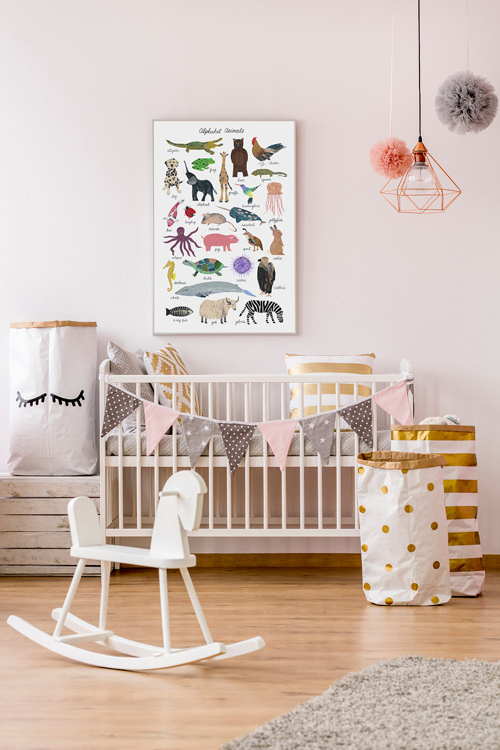 Art Print: Alphabet Animals from Forage Paper Co.