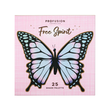 Empowered Butterfly | Free Spirit 25-Shade Palette from Profusion Cosmetics