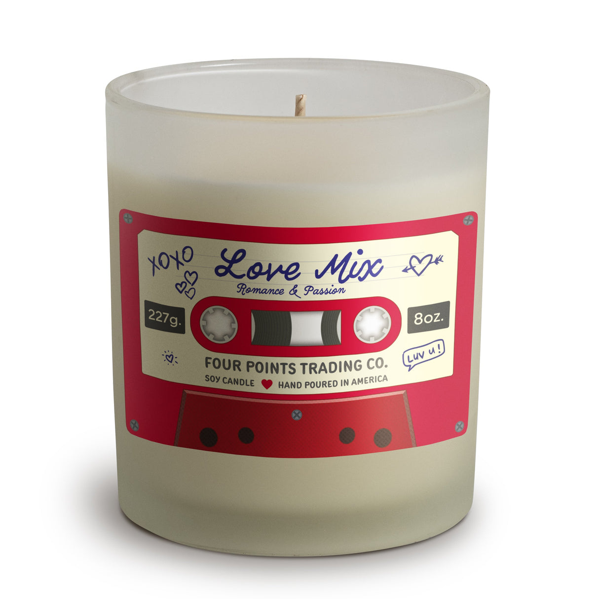 Love Mix 8 oz Soy Candle from Four Points Trading Co.