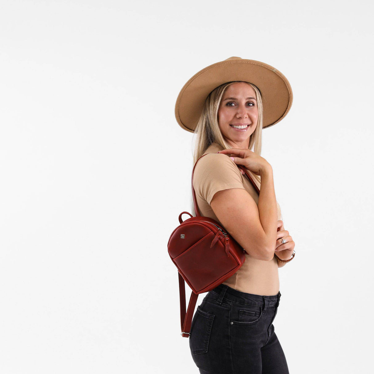 The Winnie Backpack from Lifetime Leather Co.