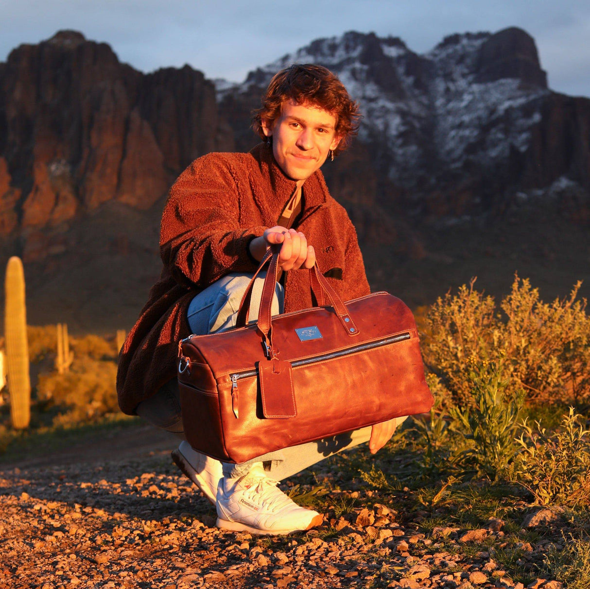 Luxury Leather Duffel Bag from Lifetime Leather Co.