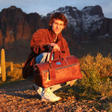 Luxury Leather Duffel Bag from Lifetime Leather Co.