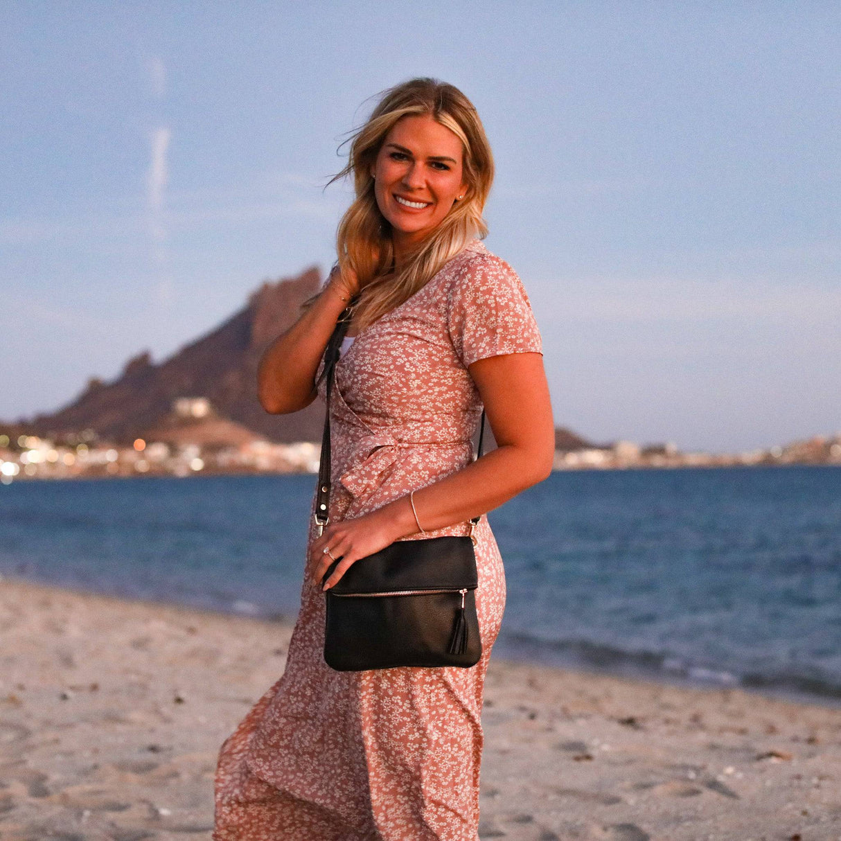 Foldover Crossbody Clutch from Lifetime Leather Co.