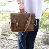 Messenger Bag All for American from Lifetime Leather Co.