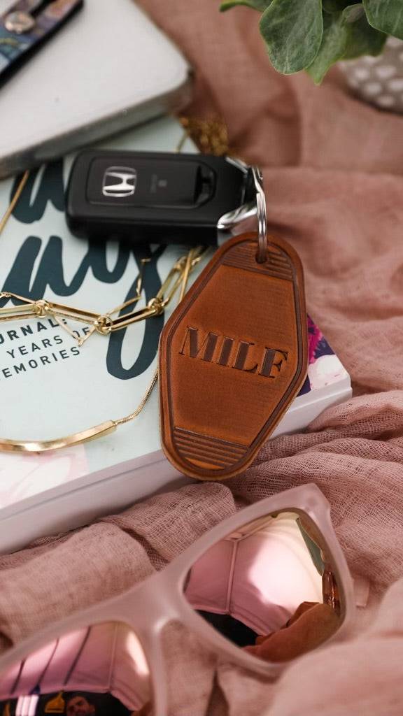 Mom's Keychain from Lifetime Leather Co.