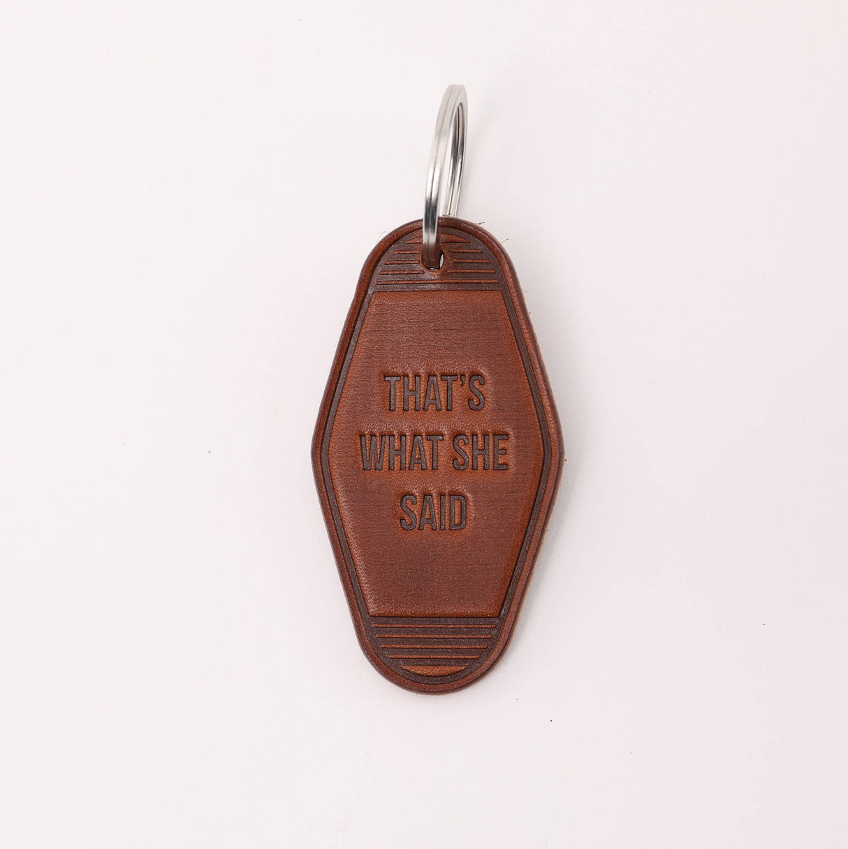 Dad's Keychain from Lifetime Leather Co.