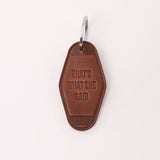 Dad's Keychain from Lifetime Leather Co.