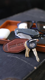 Dad's Keychain from Lifetime Leather Co.