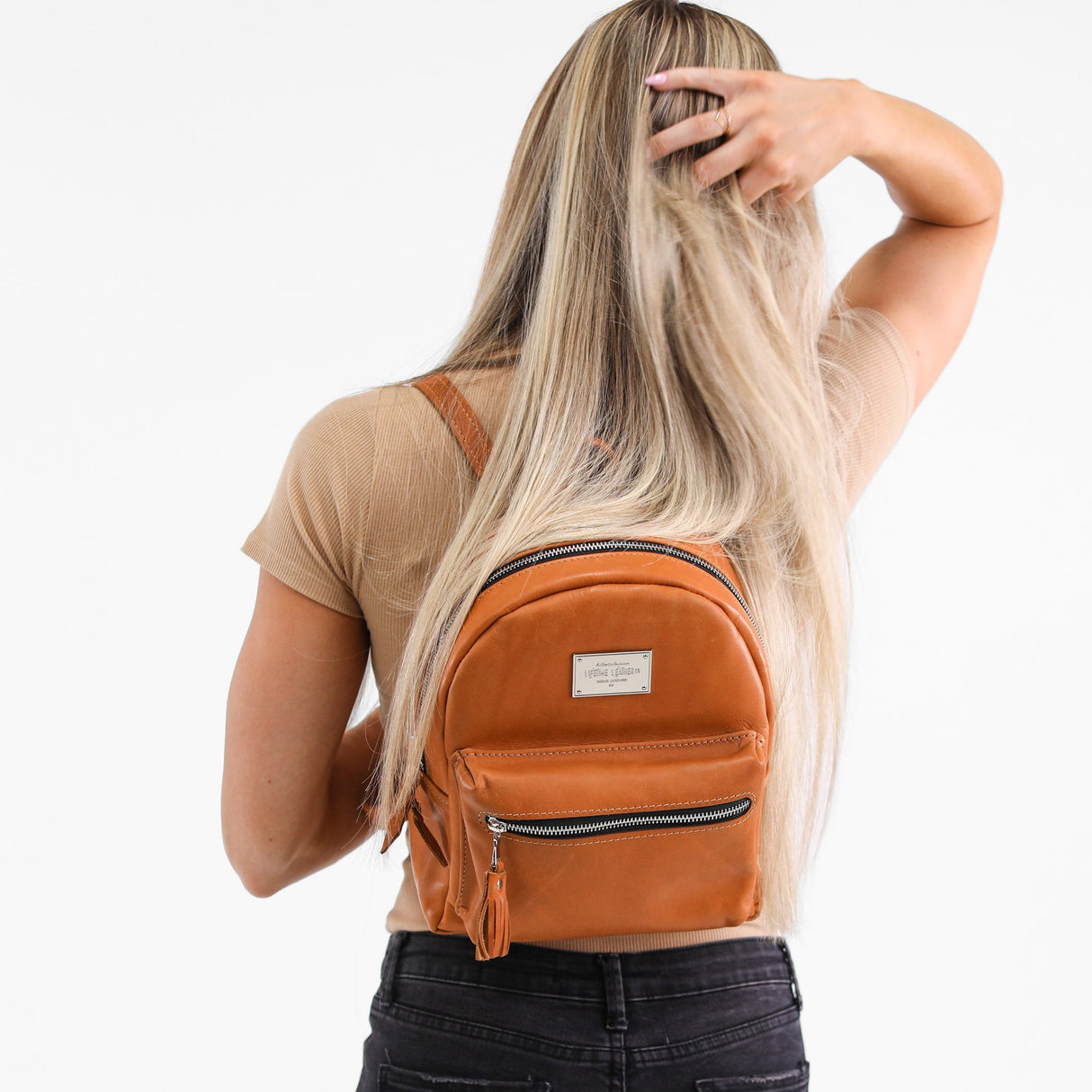 Leather Backpack from Lifetime Leather Co.