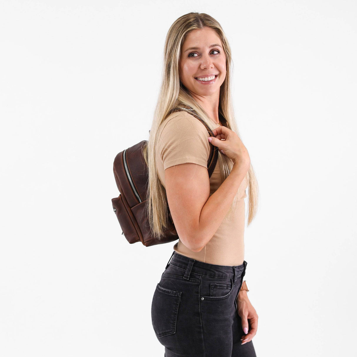 Leather Backpack from Lifetime Leather Co.
