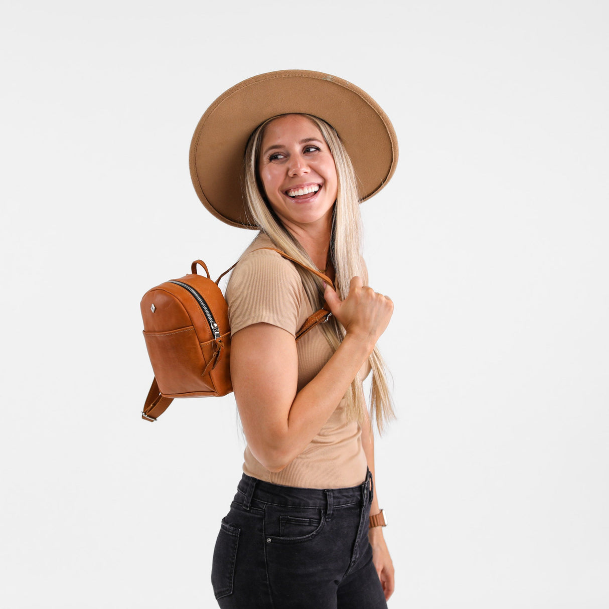 The Winnie Backpack from Lifetime Leather Co.