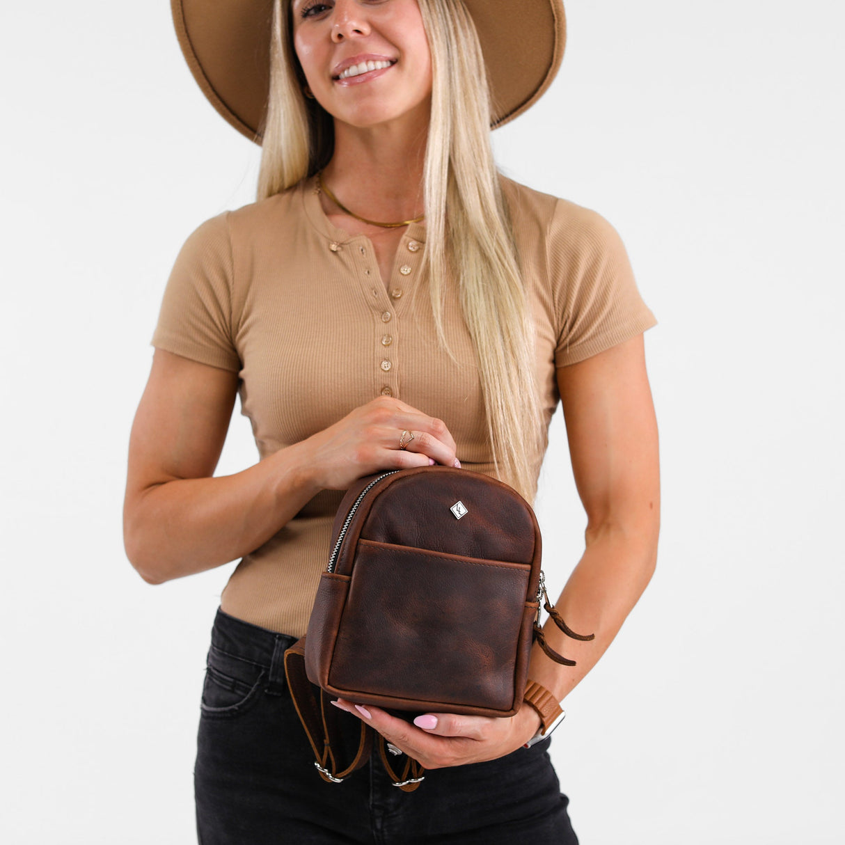 The Winnie Backpack from Lifetime Leather Co.