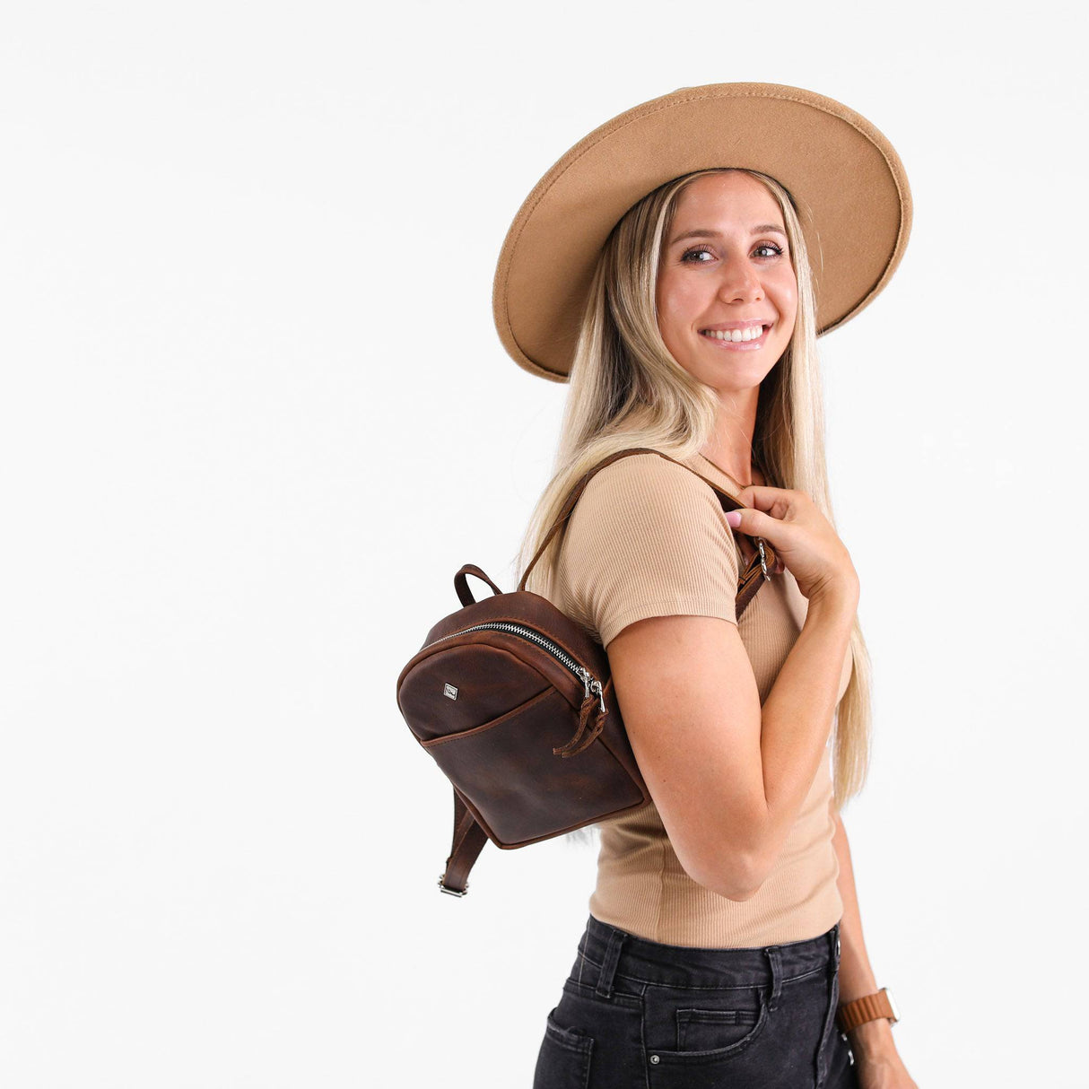 The Winnie Backpack from Lifetime Leather Co.