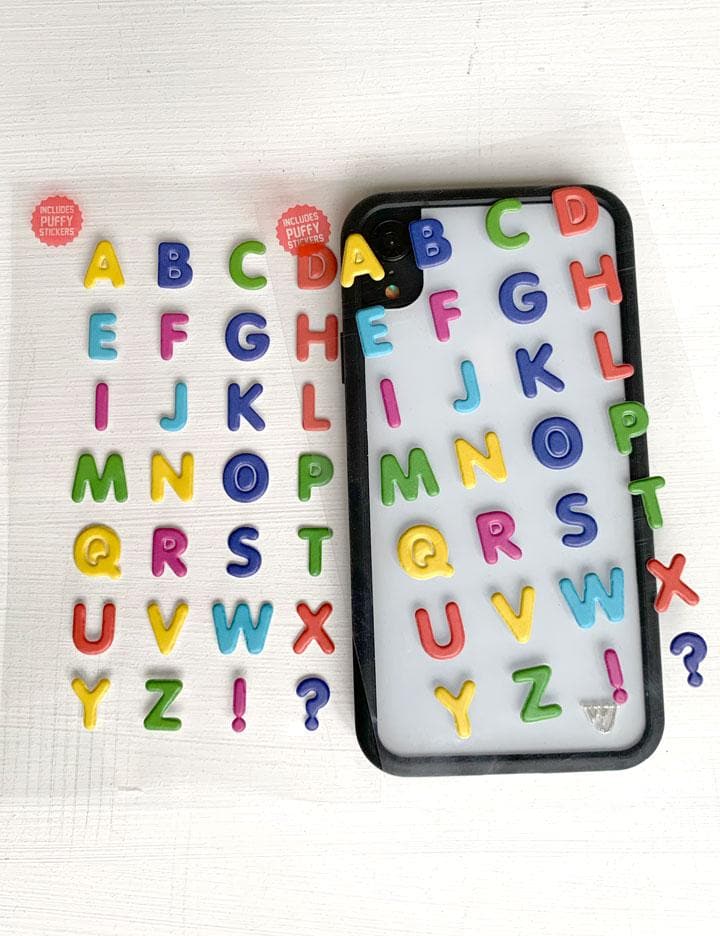 Alphabet Sticker Pack from Wildflower Cases
