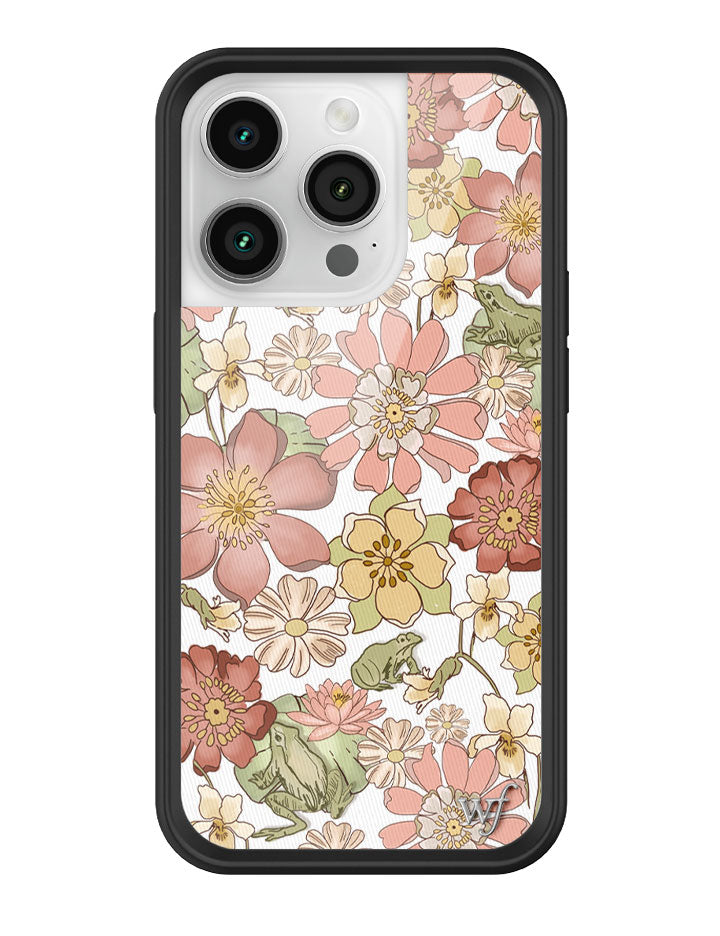 Lily Pad Floral iPhone Case from Wildflower Cases
