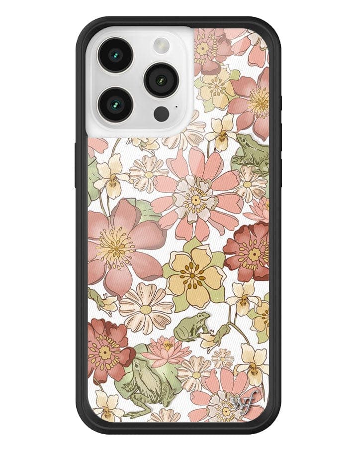 Lily Pad Floral iPhone Case from Wildflower Cases