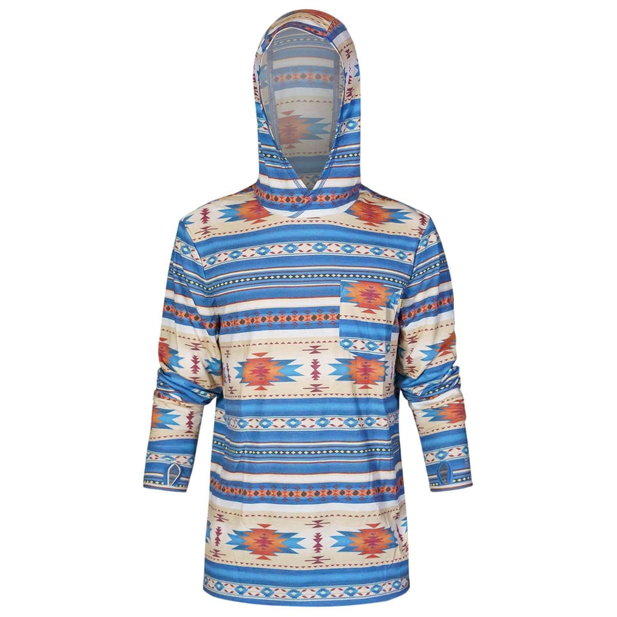 Men's Outdoors Long Sleeve Performance Hoodie from Combat Iron Apparel