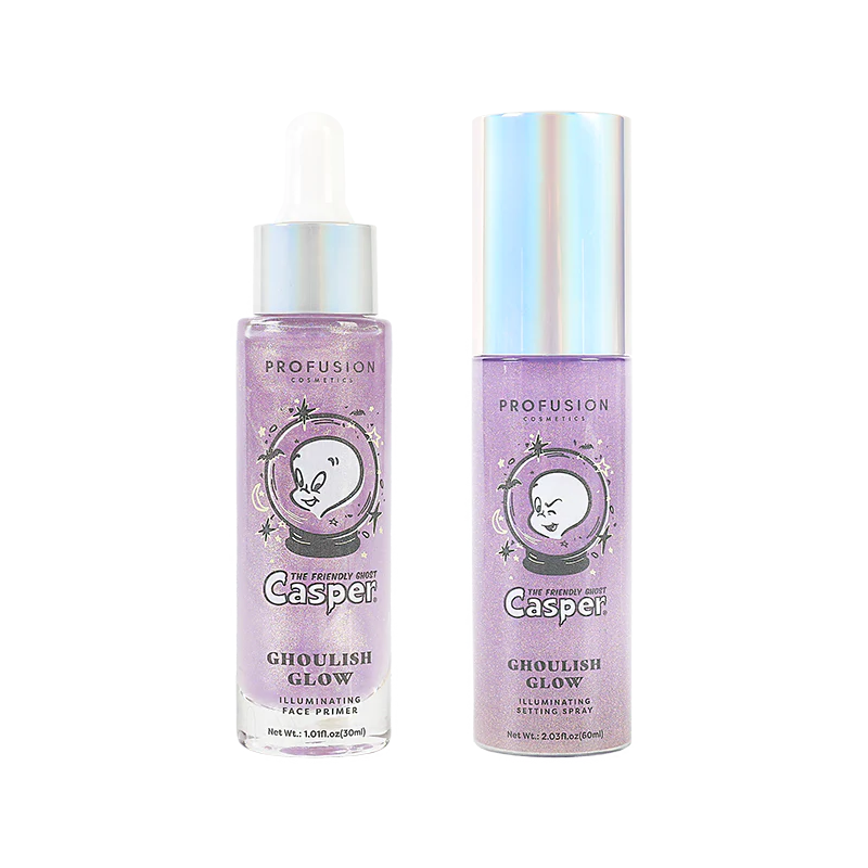 Casper the Friendly Ghost |  Ghoulish Glow Illuminating Face Primer & Setting Spray from Profusion Cosmetics