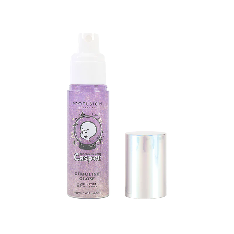Casper the Friendly Ghost |  Ghoulish Glow Illuminating Face Primer & Setting Spray from Profusion Cosmetics